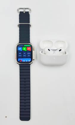 otoobest T800 Ultra Smartwatch With ANC Airpro Gaming, Calculator, Oxy Meter 1.99 Display Smartwatch