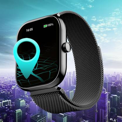 boAt 3 w/ Turn By Turn Navigation, 2.01" Screen, Crest App, QR Code Tray Smartwatch