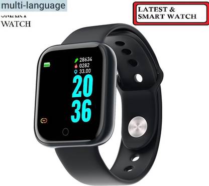DEROWN K1577 D20 ULTRA FITNESS TRACKER STEP COUNT SMART WATCH BLACK(PACK OF 1) Smartwatch