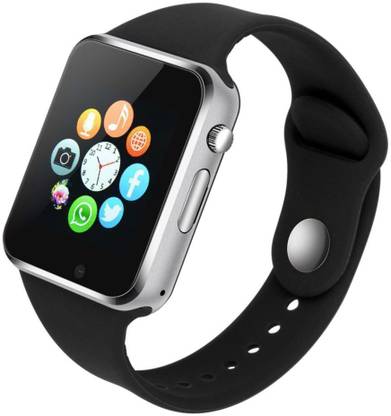 QWERTY A1 Smart Watch - Support SIM, Voice Calling, Bluetooth, Camera, Memory Card Smartwatch