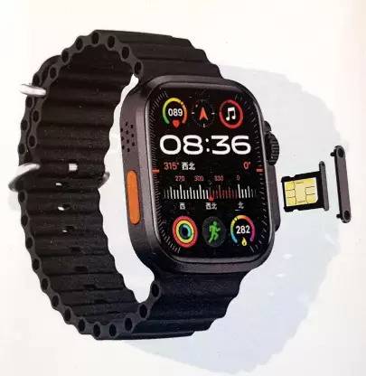 Fuziqra Amoled Large Screen with 4G sim Smartwatch Smartwatch
