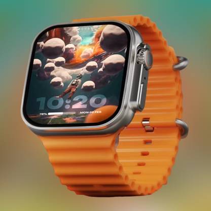 KadWaniya T800 Ultra Smart Watch With Wireless Charging Smartwatch