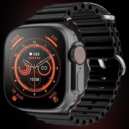 KadWaniya T800 Ultra Smart Watch With Wireless Charging Smartwatch