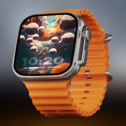 KadWaniya T800 Ultra Smart Watch With Wireless Charging Smartwatch