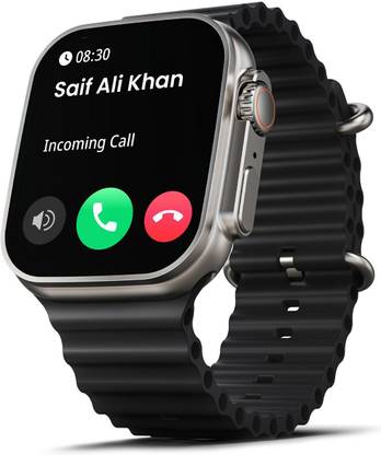 Boult Crown 1.95'' Screen, BT Calling, Working Crown, Zinc Alloy Frame, 900 Nits, SpO2 Smartwatch