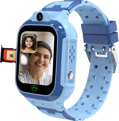 Sekyo Carepal Pro Kids 4G Video Calling Smartwatch, Live GPS Location Track Class Mode Smartwatch