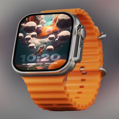 KadWaniya T800 Ultra Smart Watch With Wireless Charging Smartwatch