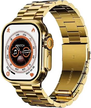Foxne Point Watch 8 Ultra Gold Edition Smartwatch With 49 MM Display Smartwatch Smartwatch