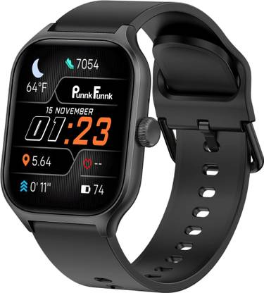 PunnkFunnk Lumina 2.01" Amoled Display Smartwatch with Bluetooth Calling, Fitness Tracker Smartwatch