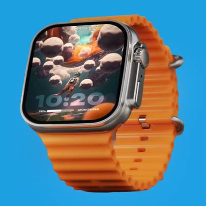 KadWaniya T800 Ultra Smart Watch With Wireless Charging Smartwatch