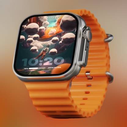 KadWaniya T800 Ultra Smart Watch With Wireless Charging Smartwatch