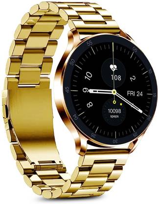 Pyrros Smartwatch with Full Metal Strap HD Display, Bluetooth Calling Smartwatch
