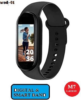 Jocoto B2239(M7) LATEST ACTIVITY TRACKER BLUETOOTH SMART WATCH BLACK ( PACK OF 1)