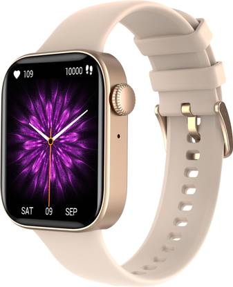 CrossBeats IGNITE GRIT 1.75 Amoled Display,Rotating Crown, BT Calling,120 Sports Mode Smartwatch