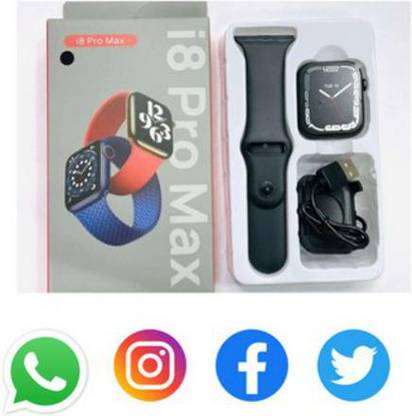 Techfly I8 Pro Max 4G Calling & Bluetooth Advance Smartwatch with Activity Tracker T99 Smartwatch