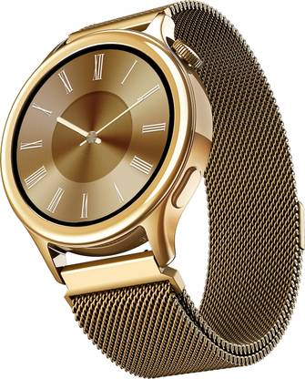 boAt Enigma Daze Women's Luxury Watch w/ SOS Location Tracker & 1.3''(3.3 cm) Screen Smartwatch