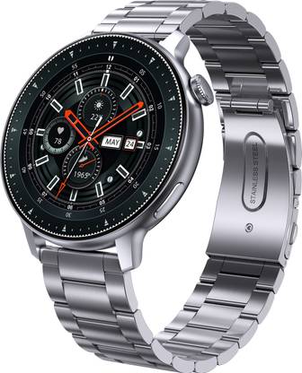beatXP Evoke Neo 1.43'' Super AMOLED Display with BT Calling, Premium Metal Body & IP67 Smartwatch