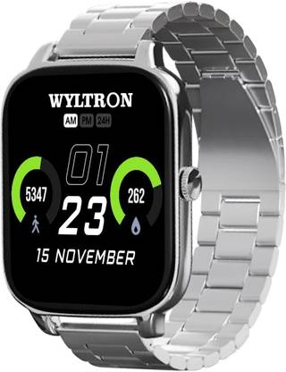 Wyltron Newly Launch H9 2.0"Square Smart Watch Health Monitoring Bluetooth Calling Watch Smartwatch
