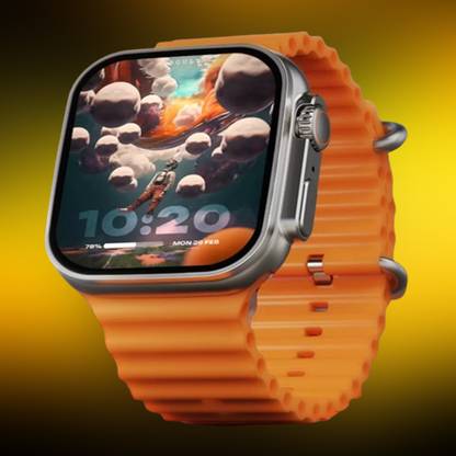 KadWaniya T800 Ultra Smart Watch With Wireless Charging Smartwatch
