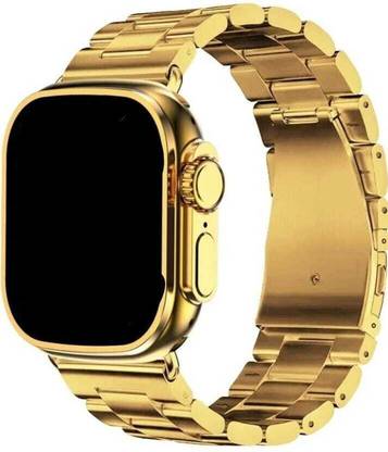 CLUBCLASSY Smartwatch gold series 9 for Men and women 49mm 3 straps Smartwatch