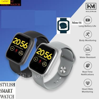 Bygaura D2391(A1) PLUS ACTIVITY TRACKER BLUETOOTH SMART WATCH BLACK (PACK OF 1) Smartwatch
