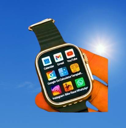 BOOMLY UltraT-800 Series 8 Bluetooth Call 4G Network S8 Smartwatch