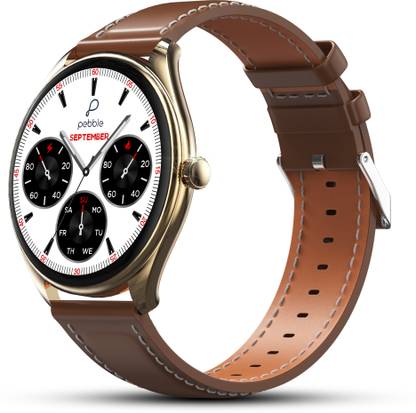 Pebble Royale Legend Slimmest Design,1.43''Amoled Display, BT Calling, Premium Built Smartwatch
