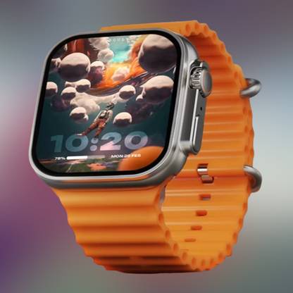 KadWaniya T800 Ultra Smart Watch With Wireless Charging Smartwatch