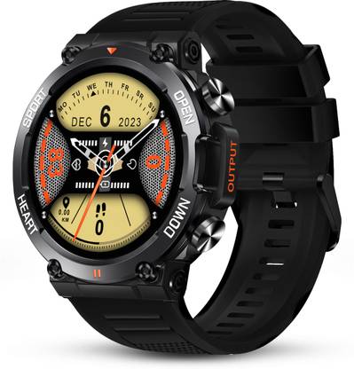 SPIFFY AMOLED 4 Way Protection Bluetooth Calling Rugged Military Grade Smartwatch