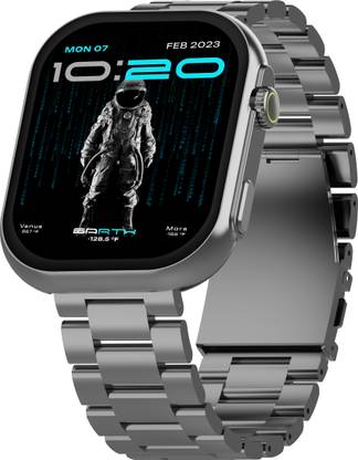 Boult CrownX 2.0" HD Screen, BT Calling, Working Crown, 1000Nits, Metallic Frame, SpO2 Smartwatch