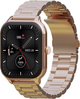 PA Maxima Max Pro Volt 1.83" Ultra HD Display 650 Nits, BT Calling, Premium Metallic Smartwatch