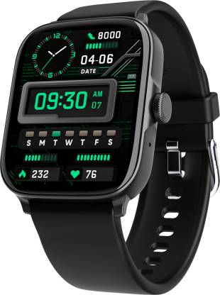 boAt Ultima Connect with 1.83″ HD Display,Advanced BT Calling,700+Active Modes Smartwatch  (Black Strap, Free Size)