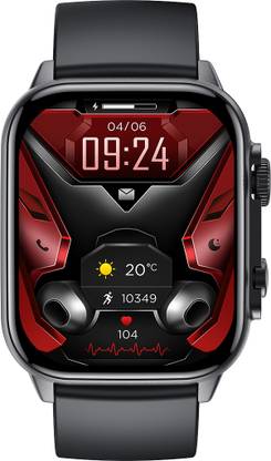 Pulze P7 AMOLED HD 1.96” Display BT calling Smartwatch