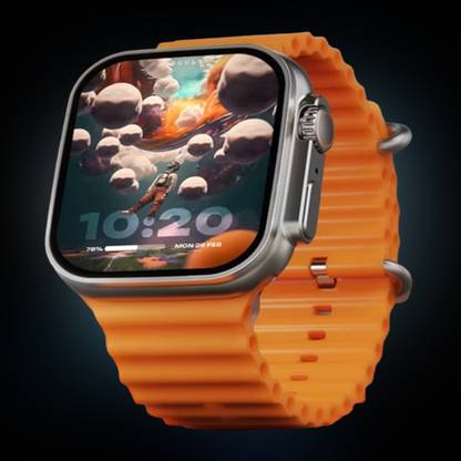 KadWaniya T800 Ultra Smart Watch With Wireless Charging Smartwatch