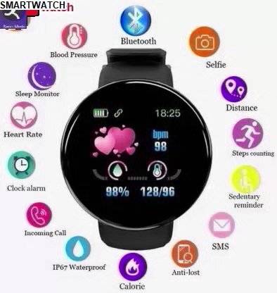 DILSHER AR2468 PRO MULTI FACES ACTIVITY TRACKER SMART WATCHBLACK(PACK OF 1) Smartwatch
