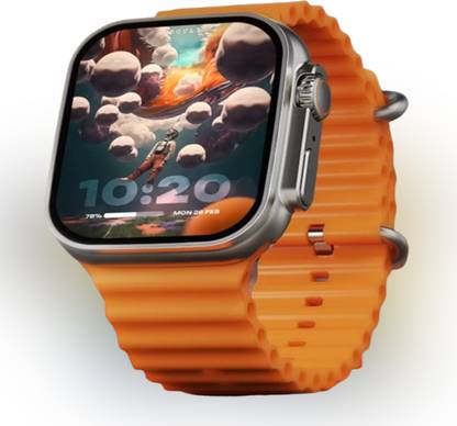 KadWaniya T800 Ultra Smart Watch With Wireless Charging Smartwatch