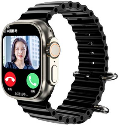 Veritas Enterprises S8 Android Smart Watch2 Men 4G Network BT Call GPS X8 Ultra Smartwatch