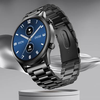 Noise Evolve 3 1.43" AMOLED Always-On Display with Bluetooth Calling, Metallic Design Smartwatch