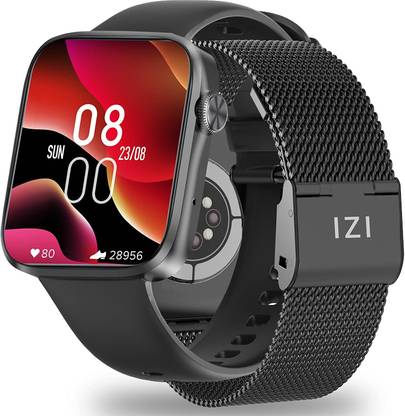 goldentomb Screen Guard for IZI Smart Pro UHD 326 PPI Smartwatch - IP68, ECG, SpO2