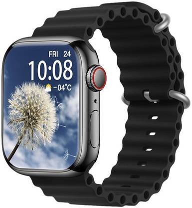 Foxne Point Series 9 1.95" Biggest Display Bluetooth Calling Smart Watch, Premium Smartwatch