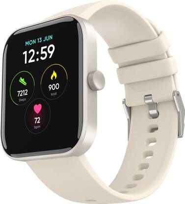 Mivi Model E with 1.69" Display, 7-Day Battery Life , Spo2, Heart Rate Monitor. Smartwatch