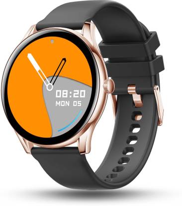 Pebble Cosmos Bold Metallic Smartwatch, 1.39'' Display, 500 Nits brightness, BT Calling Smartwatch