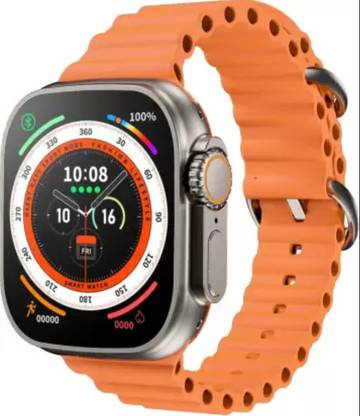 zora New T800 ULtra Smartwatch Orange , Bt Calling Smartwatch 30+ Features A1 Smartwatch
