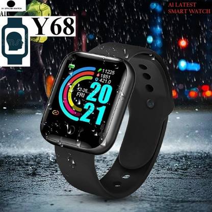 AZSY S1650 D20_ADVANCEACTVITY TRACKER MULTI FACES SMART WATCH BLACK(PACK OF 1) Smartwatch