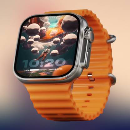 KadWaniya T800 Ultra Smart Watch With Wireless Charging Smartwatch