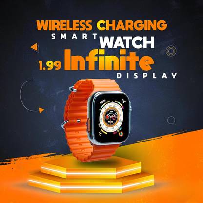 FRONY B61_T800 Smart Watch Bluetooth Calling, Wireless Charging, Sports & Health Modes Smartwatch
