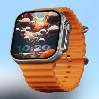 KadWaniya T800 Ultra Smart Watch With Wireless Charging Smartwatch