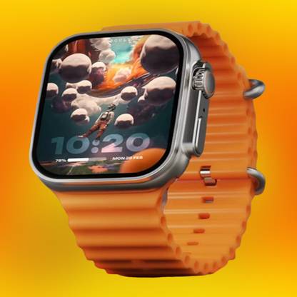 KadWaniya T800 Ultra Smart Watch With Wireless Charging Smartwatch