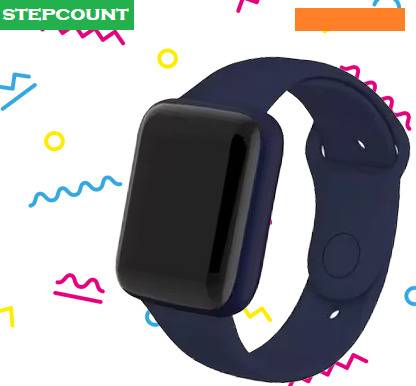 Bymaya VX764_Y68 ADVANCED HEART RATE SMARTWATCH BLACK (PACK OF 1) Smartwatch