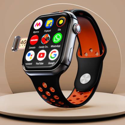 Fire-Boltt Dream WristPhone - 4G SIM/LTE/WiFi, Android OS, Play store unlimited apps, GPS Smartwatch
